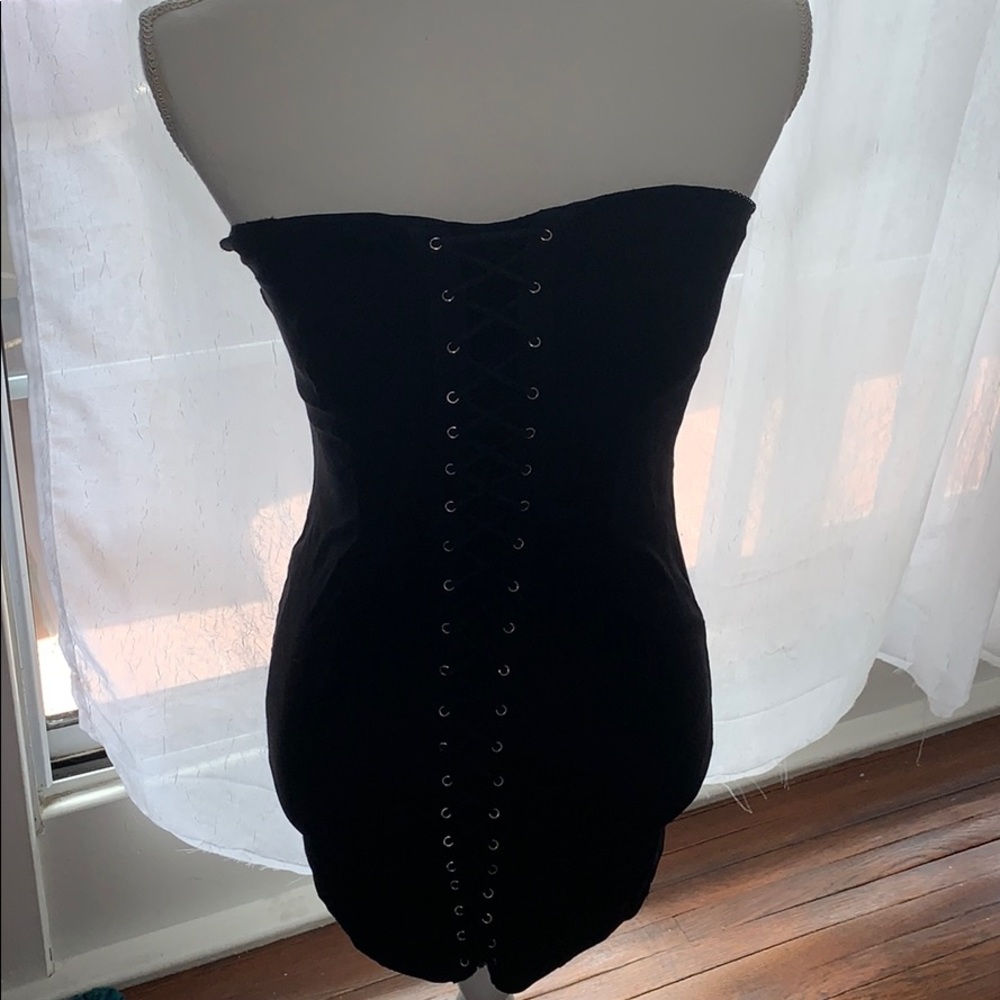 Zip up corset dress fashion nova size large